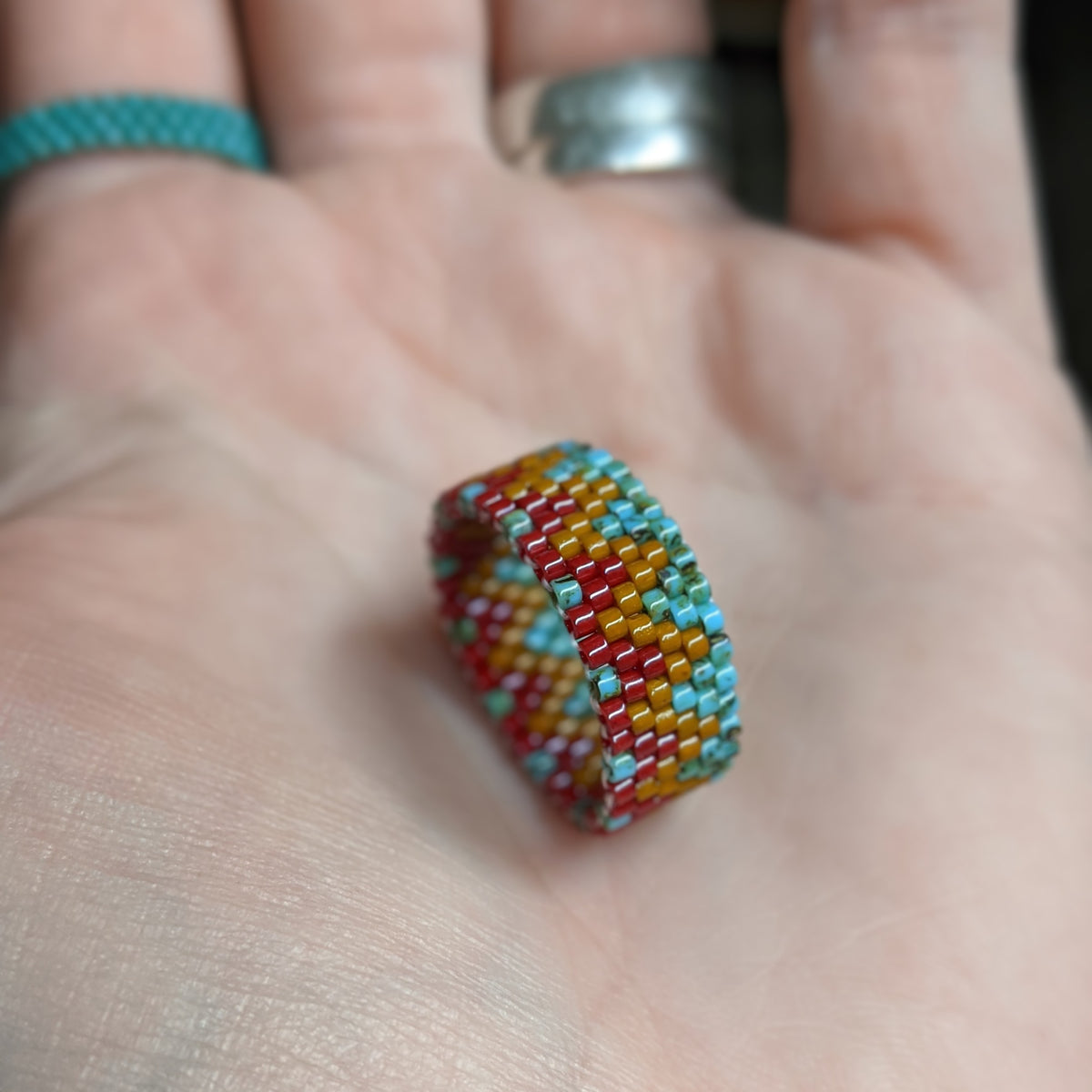 hand woven rings