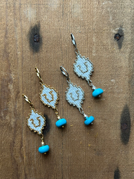 Lucky Horseshoe Earrings