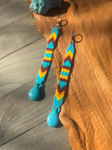 Old West Beaded Earrings